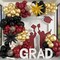 145Pcs Burgundy and Gold Graduation Balloon Arch Kit - Maroon Black and Gold Garland with Star Foils & Confetti Balloons - Class of 2026 Party Decorations for College and High School